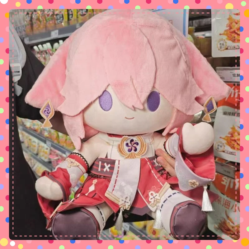 Anime Yae Miko Genshin Impact Kawaii Soft Cotton Doll Body Cute Dress-up Plushies Sitting Posture Toy Figures Pillow Xmas Gifts
Anime Yae Miko Genshin Impact Kawaii Soft Cotton Doll Body Cute Dress-up Plushies Sitting Posture Toy Figures Pillow Xmas Gifts