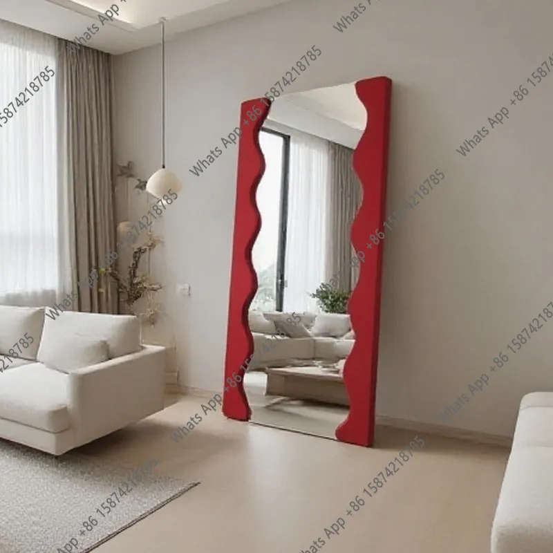 Retro full body mirror dopamine floor mirror home living room bedroom clothing store fitting mirror American fitting
Retro full body mirror dopamine floor mirror home living room bedroom clothing store fitting mirror American fitting
