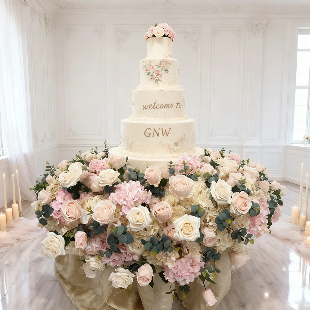 Luxury Modern Wedding Cake Centerpiece Floral Decoration Artificial Flowers Custom Colors Available Real Touch Feel Wholesale
Luxury Modern Wedding Cake Centerpiece Floral Decoration Artificial Flowers Custom Colors Available Real Touch Feel Wholesale