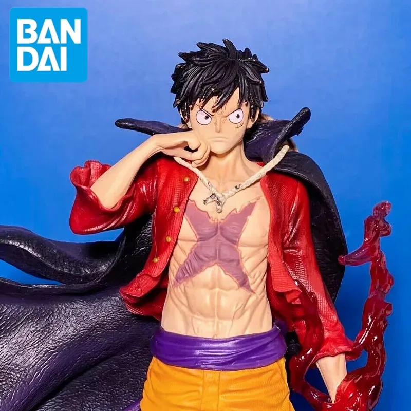 22 см Bandai ONE PIECE Третяя бомба, Good Time Luffy, старая и новая серия императоров, фигурка Луффи, статуя с орнаментом на стойке
22 см Bandai ONE PIECE Третяя бомба, Good Time Luffy, старая и новая серия императоров, фигурка Луффи, статуя с орнаментом на стойке