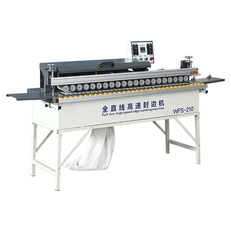 WFS-210 Fully Automatic High Speed Edge Banding Machine High Efficiency Straight Line Trimming Edge Banding Machine
WFS-210 Fully Automatic High Speed Edge Banding Machine High Efficiency Straight Line Trimming Edge Banding Machine