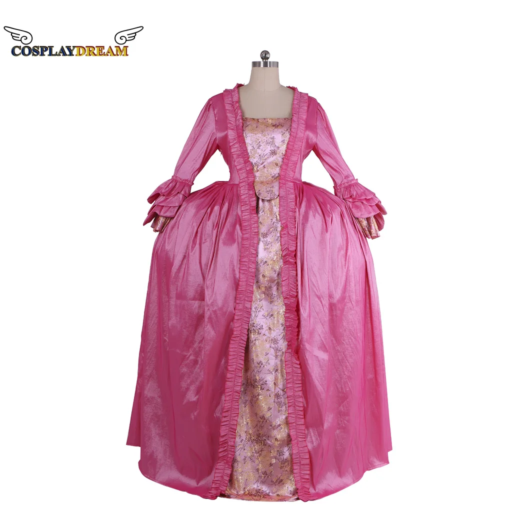 Adult Women's Medieval Rococo Court Ball Gown 1700's Royal Court Belle Marie Antoinette Robe Halloween Carnival Cosplay Costume
Adult Women's Medieval Rococo Court Ball Gown 1700's Royal Court Belle Marie Antoinette Robe Halloween Carnival Cosplay Costume