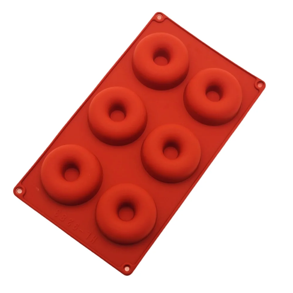 New Arrival 6 Hole Round Donuts Silicone Cake Mold DIY Mousse Chocolate Bread Mould Circle Cookies Desserts Baking Cake Mold
New Arrival 6 Hole Round Donuts Silicone Cake Mold DIY Mousse Chocolate Bread Mould Circle Cookies Desserts Baking Cake Mold