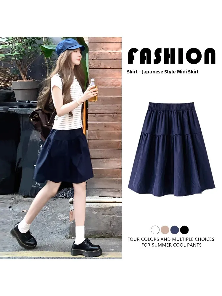 plus Size Women's High Waist A-Line Skirt Spring Summer Workwear Short Skirt Slimming Midi Skirt Commuter Style
plus Size Women's High Waist A-Line Skirt Spring Summer Workwear Short Skirt Slimming Midi Skirt Commuter Style