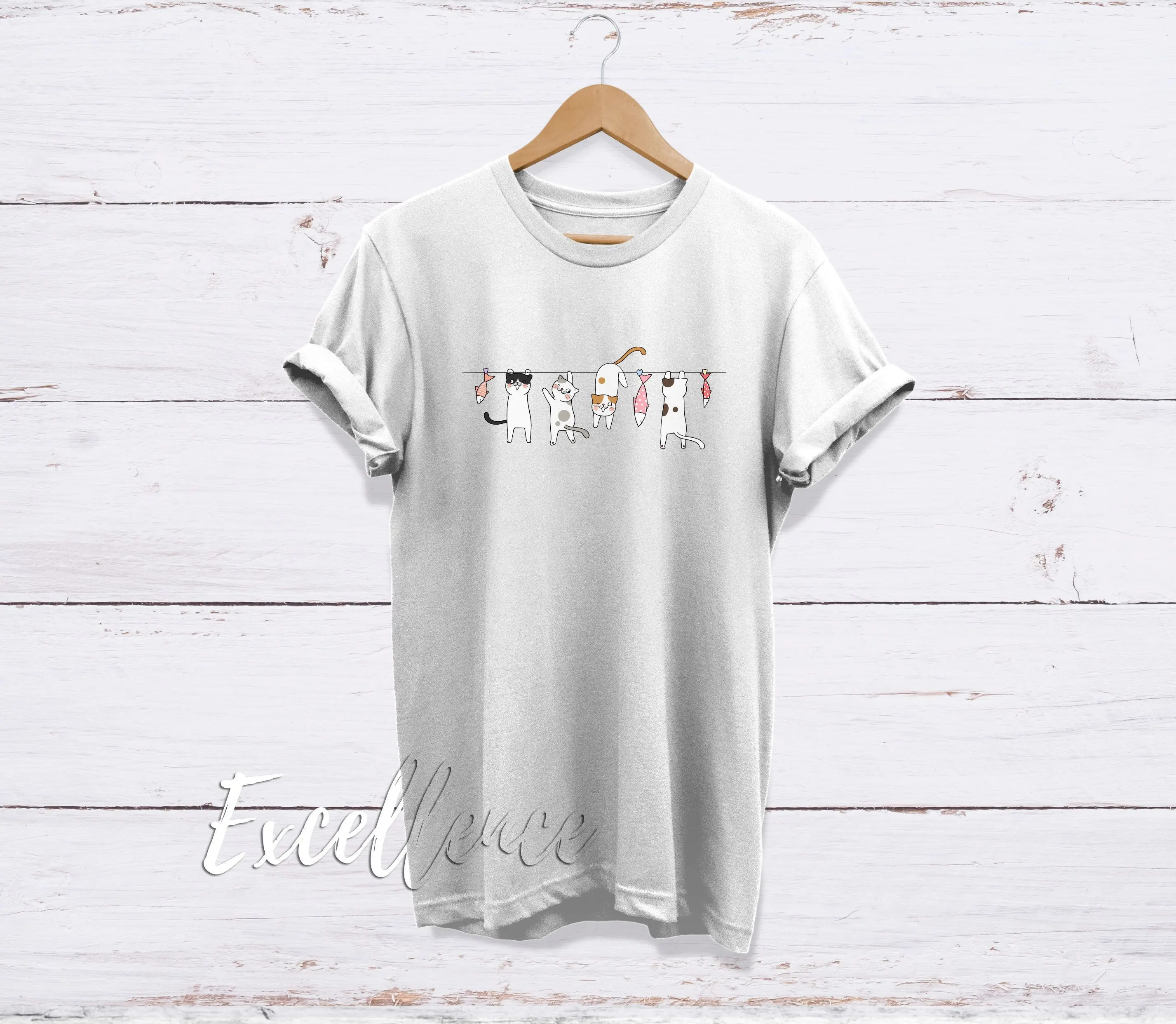 Футболка с милым котом, тематическая футболка высокого качества для взрослых, любителей животных, котят
Футболка с милым котом, тематическая футболка высокого качества для взрослых, любителей животных, котят