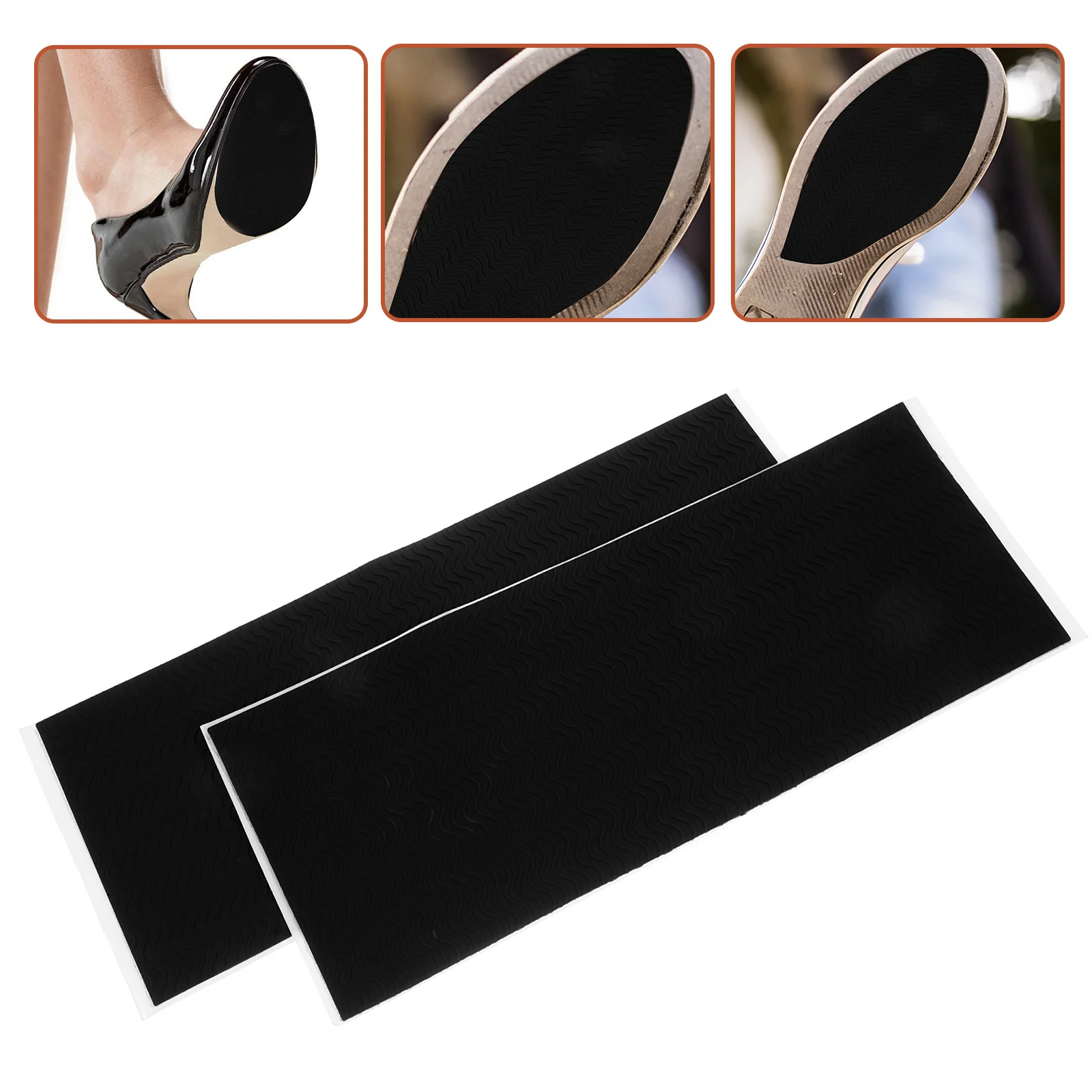 2Pcs Anti Slip Shoe Bottom Pads Non Slip Sole Protectors Adhesive Durable Shoe Sole Cushion for Sneakers Boots High Heels
2Pcs Anti Slip Shoe Bottom Pads Non Slip Sole Protectors Adhesive Durable Shoe Sole Cushion for Sneakers Boots High Heels
