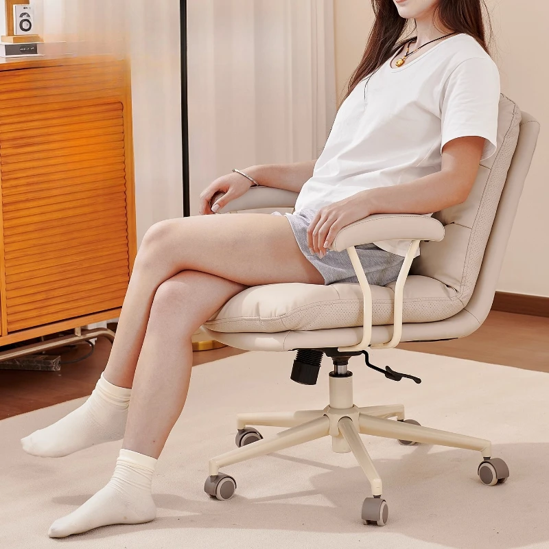 Mobile Unique Office Chair Ergonomic Comfy Simple White Vanity Bedroom Cute Office Chair Nordic Conference Muebles Furniture
Mobile Unique Office Chair Ergonomic Comfy Simple White Vanity Bedroom Cute Office Chair Nordic Conference Muebles Furniture