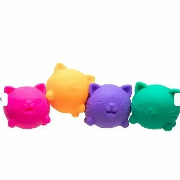 Teenie Cool Cats 4 Pack Mini Cat Squishy Soft Sensory Squeeze Stress Relief Fidget Toy For Adults
Teenie Cool Cats 4 Pack Mini Cat Squishy Soft Sensory Squeeze Stress Relief Fidget Toy For Adults