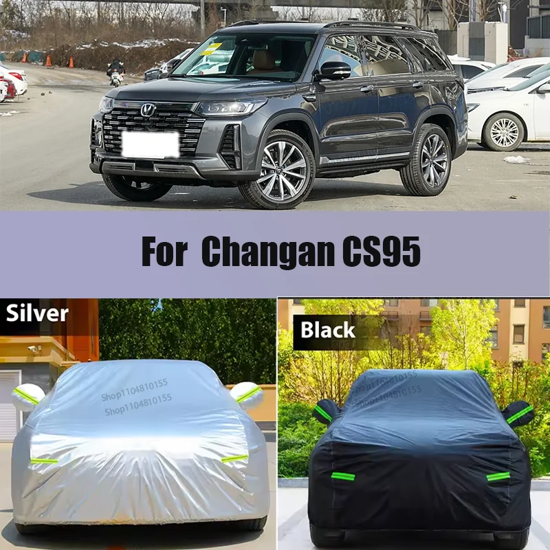For Changan CS95 Waterproof Full Car Covers Outdoor Sun uv protection Dust Rain Snow Protective Auto Protective cover
For Changan CS95 Waterproof Full Car Covers Outdoor Sun uv protection Dust Rain Snow Protective Auto Protective cover
