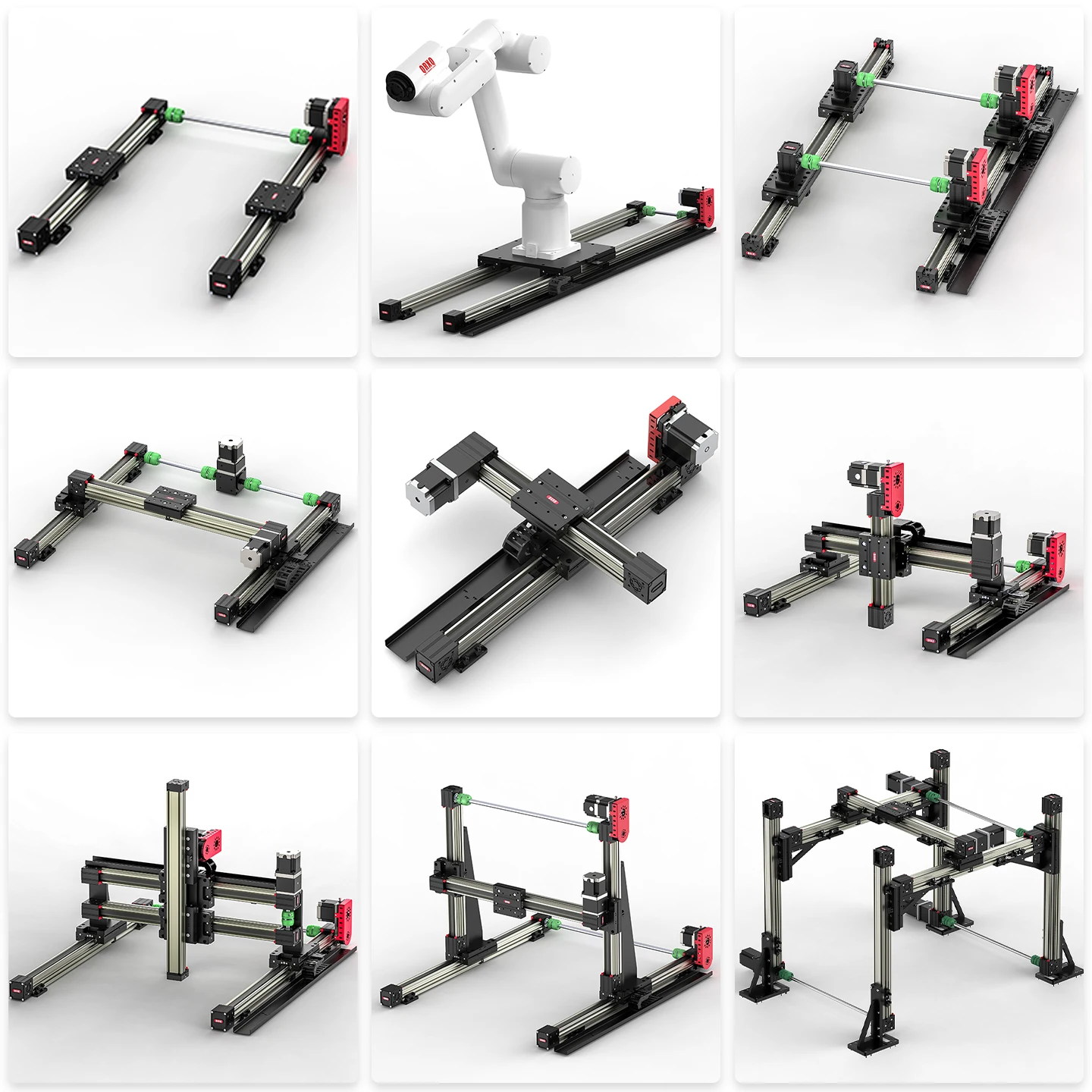 QRXQ RXP30Z Servo Motor Automatic Cross Silent High Speed Linear Guide Synchronous Belt Slide Module Can Be Customized
QRXQ RXP30Z Servo Motor Automatic Cross Silent High Speed Linear Guide Synchronous Belt Slide Module Can Be Customized