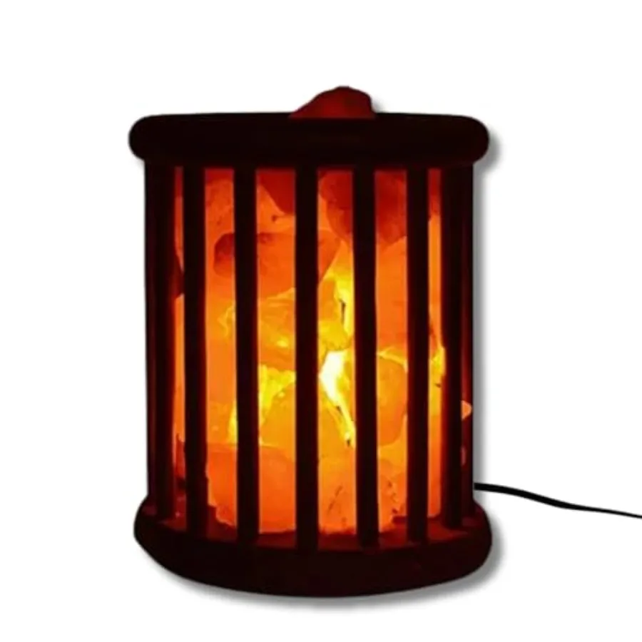 Himalayan Salt Lamp Cage 8.5" H × 7"(D) with Himalayan Salt Chunks for Relaxation, Detox and Home Spa
Himalayan Salt Lamp Cage 8.5" H × 7"(D) with Himalayan Salt Chunks for Relaxation, Detox and Home Spa