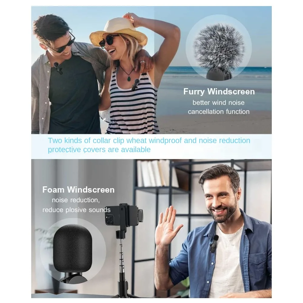 Type-C Mic K3 Mini Lavalier Microphone Professional Portable Mini Lapel Mic Noise Reduction Black Wireless K3 Microphone Phone
Type-C Mic K3 Mini Lavalier Microphone Professional Portable Mini Lapel Mic Noise Reduction Black Wireless K3 Microphone Phone