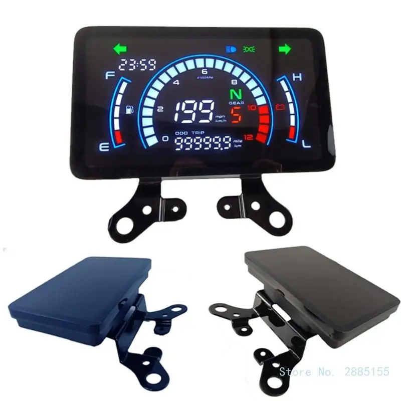 Waterproof Digital Speedometer Odometer Instrument Panel for Vento Ryder150 Dashboard Motorcycle Gauge
Waterproof Digital Speedometer Odometer Instrument Panel for Vento Ryder150 Dashboard Motorcycle Gauge