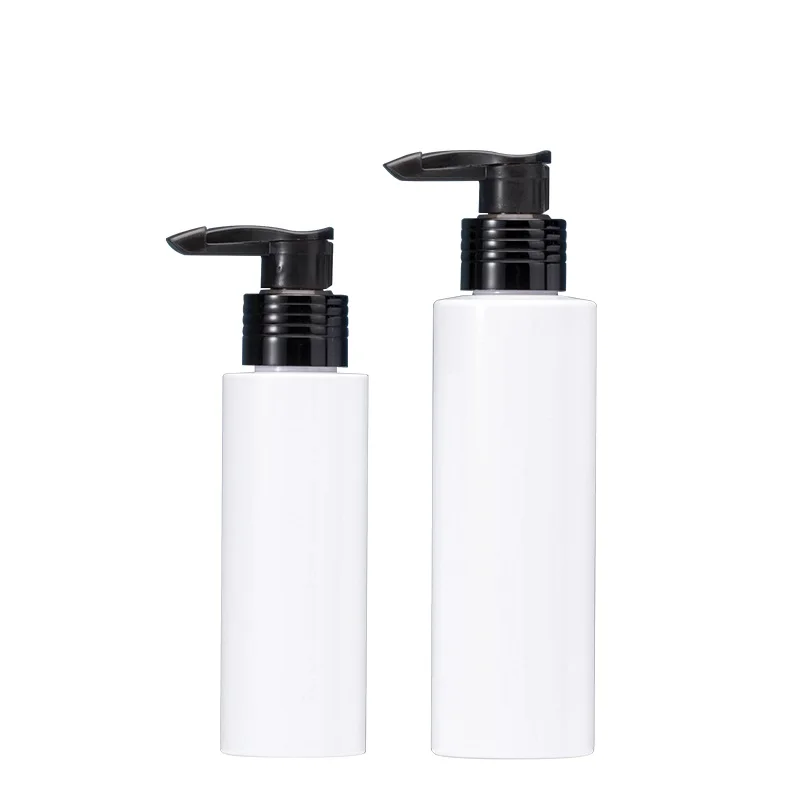 25Pcs Shower Gel Bottle Empty Plastic White PET Black Aluminum Pump 100ml150ml200ml Cosmetic Lotion Refillable Shampoo Bottles
25Pcs Shower Gel Bottle Empty Plastic White PET Black Aluminum Pump 100ml150ml200ml Cosmetic Lotion Refillable Shampoo Bottles