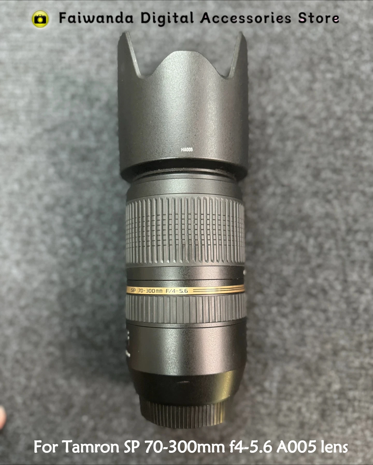 95% New Genuine For Tamron SP 70-300mm f4-5.6 Di VC USD A005 Long Focus Zoom Lens For Full Frame APS-C DSLR Cameras
95% New Genuine For Tamron SP 70-300mm f4-5.6 Di VC USD A005 Long Focus Zoom Lens For Full Frame APS-C DSLR Cameras