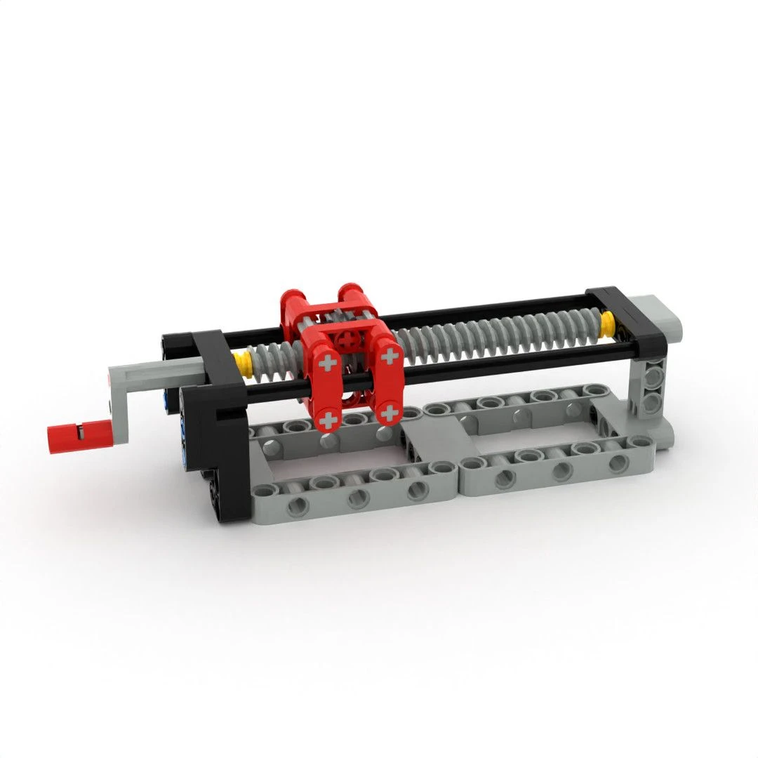 MOC Building Blocks Lead Screw Drive Mechanism Model, Mechanical Transmission Bricks Kit, STEM Educational Toy
MOC Building Blocks Lead Screw Drive Mechanism Model, Mechanical Transmission Bricks Kit, STEM Educational Toy