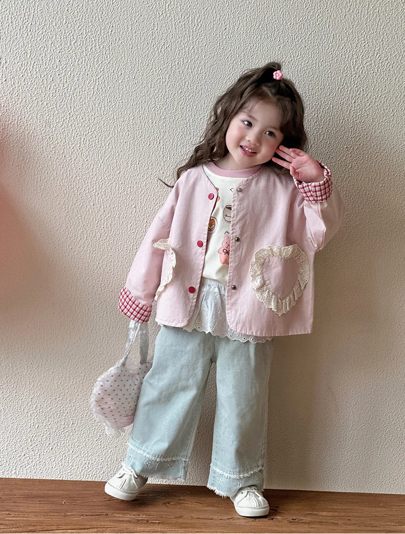 Girls' Windbreaker Jacket Spring Autumn 2026 New Style Children's Little Girl Western Korean Version Spring Clothing Baby Top
Girls' Windbreaker Jacket Spring Autumn 2026 New Style Children's Little Girl Western Korean Version Spring Clothing Baby Top