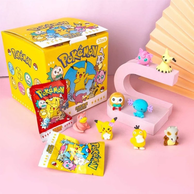 1PC Eraser Kawaii Pikachu Action Figure Model Doll Student Stationery Toy Children Desk Decoration Stationery Birthday Gifts
1PC Eraser Kawaii Pikachu Action Figure Model Doll Student Stationery Toy Children Desk Decoration Stationery Birthday Gifts