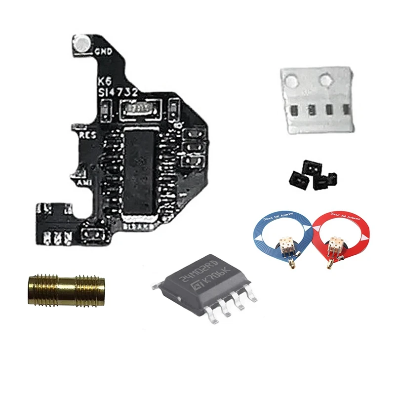 SI4732 коротковолновый радиомодуль + 2 м чип + 2Xdonut антенны для Quansheng UVK5/UVK6 DIY коротковолновый модификационный модуль
SI4732 коротковолновый радиомодуль + 2 м чип + 2Xdonut антенны для Quansheng UVK5/UVK6 DIY коротковолновый модификационный модуль