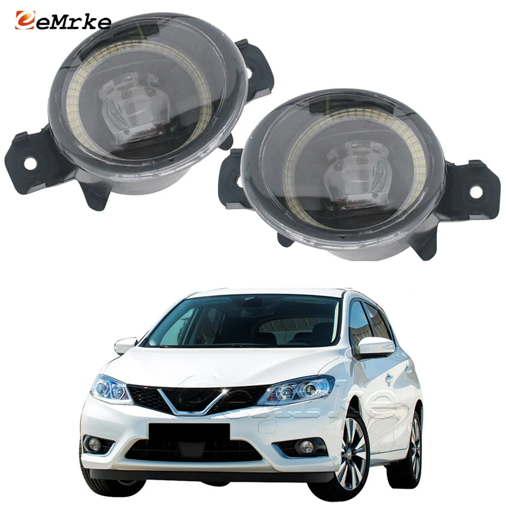 Led Angel Eye DRL Daytime Running Lamp for Nissan Pulsar Hatchback Tiida C13 2014-2018 Car Fog Lights Assembly Headlights
Led Angel Eye DRL Daytime Running Lamp for Nissan Pulsar Hatchback Tiida C13 2014-2018 Car Fog Lights Assembly Headlights