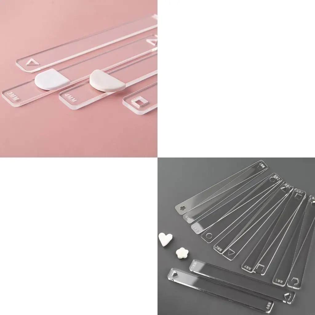 12pcs Versatile Clay Rolling Guides for Even Thickness In Pottery Creation
12pcs Versatile Clay Rolling Guides for Even Thickness In Pottery Creation