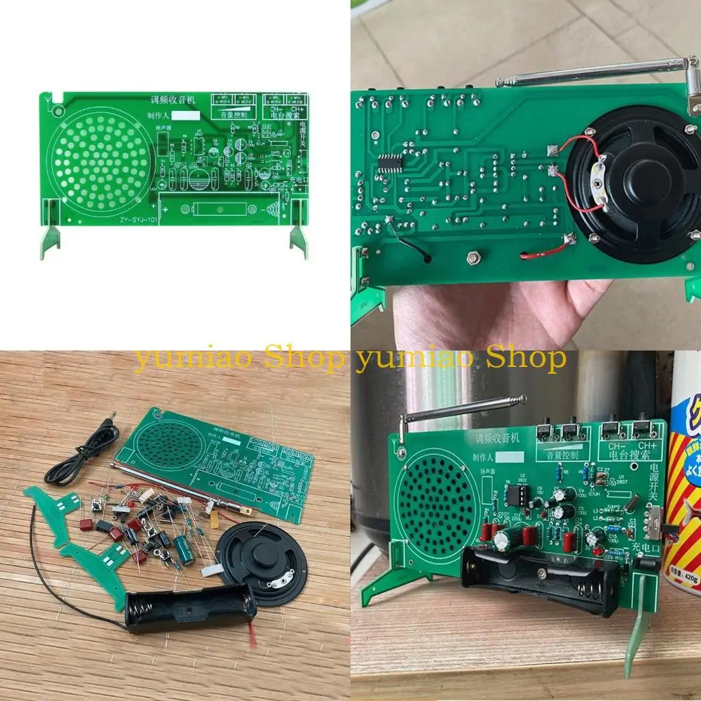 587B FM Radio Electronic DIY Enhances Electronic Skills Easy Assembly with MultiBand Support Detailed Instructions
587B FM Radio Electronic DIY Enhances Electronic Skills Easy Assembly with MultiBand Support Detailed Instructions