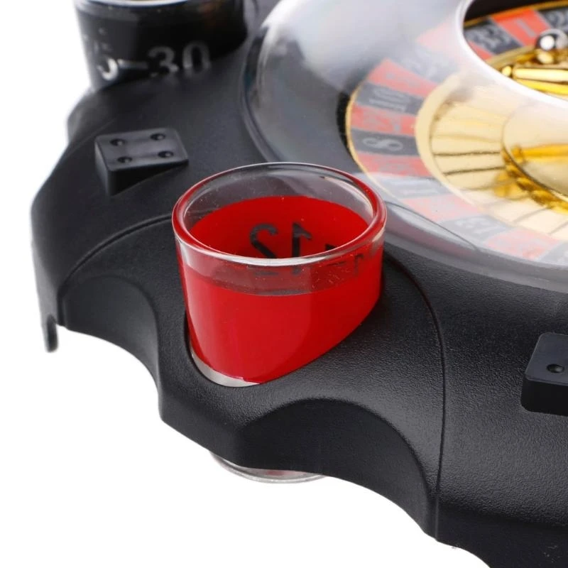090B Electric Drinking Game Set Roulette Adult Party Casino 6 Shot Glasses Gift
090B Electric Drinking Game Set Roulette Adult Party Casino 6 Shot Glasses Gift