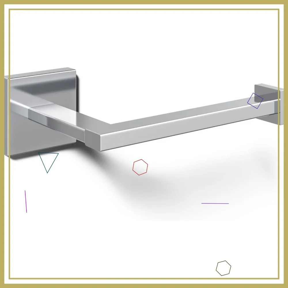 SQUARE TOILET TISSUE HOLDER, Brushed Nickel Bathroom Paper Holder
SQUARE TOILET TISSUE HOLDER, Brushed Nickel Bathroom Paper Holder