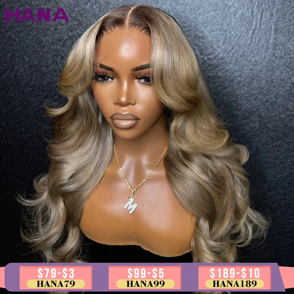 Ombre Blonde With Dark Roots Colored 5X5 Closure Wig For Women Human Hair Body Wave Ombre Ash Blonde 13X6 13X4 Lace Frontal Wig
Ombre Blonde With Dark Roots Colored 5X5 Closure Wig For Women Human Hair Body Wave Ombre Ash Blonde 13X6 13X4 Lace Frontal Wig