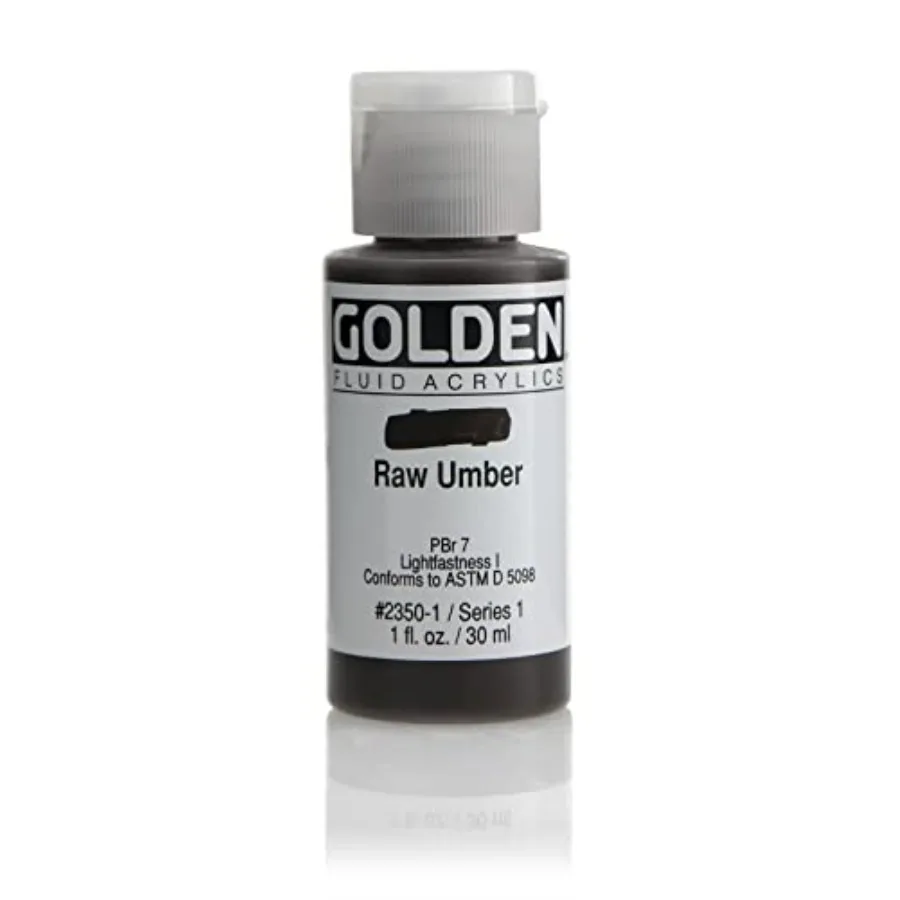 Fluid Acrylic Paint 1 Ounce-Raw Umber
Fluid Acrylic Paint 1 Ounce-Raw Umber