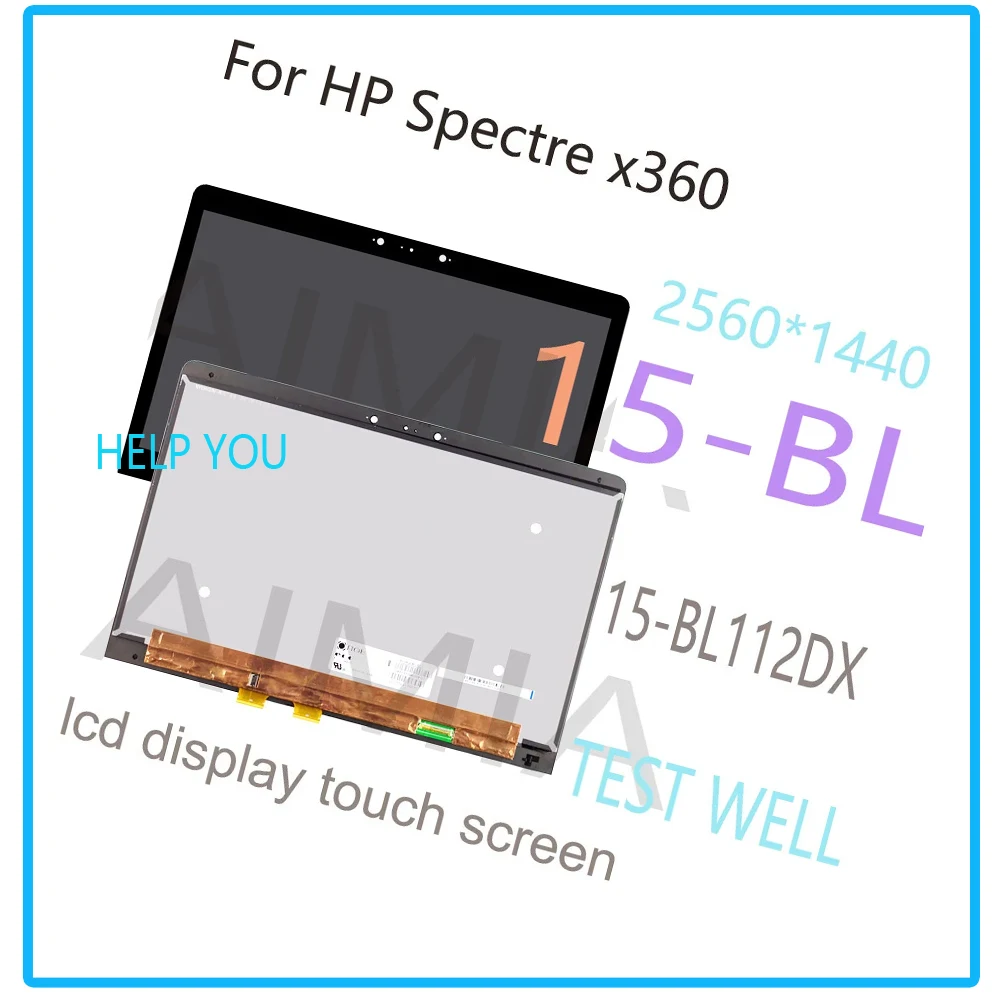 Протестированная замена 15,6 дюйма для hp Spectre x360 15-bl112dx 15-bl serise 4k ЖК-дисплей с сенсорным дигитайзером в сборе
Протестированная замена 15,6 дюйма для hp Spectre x360 15-bl112dx 15-bl serise 4k ЖК-дисплей с сенсорным дигитайзером в сборе