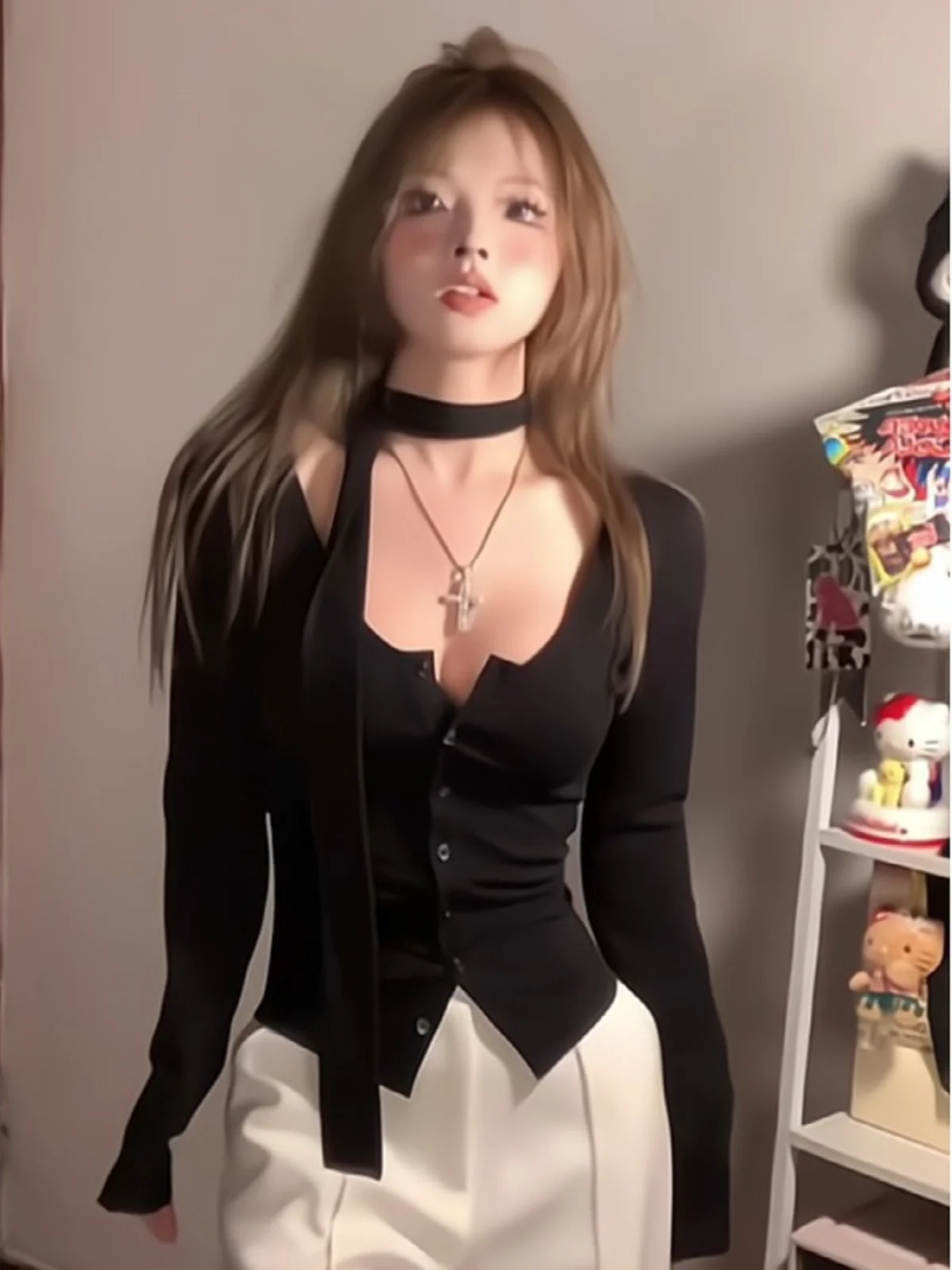 Женская футболка Long Sve V-Ne больших размеров с утягивающим дизайном Saes, осенне-зимняя мода, повседневный топ больших размеров для внутренней одежды
Женская футболка Long Sve V-Ne больших размеров с утягивающим дизайном Saes, осенне-зимняя мода, повседневный топ больших размеров для внутренней одежды