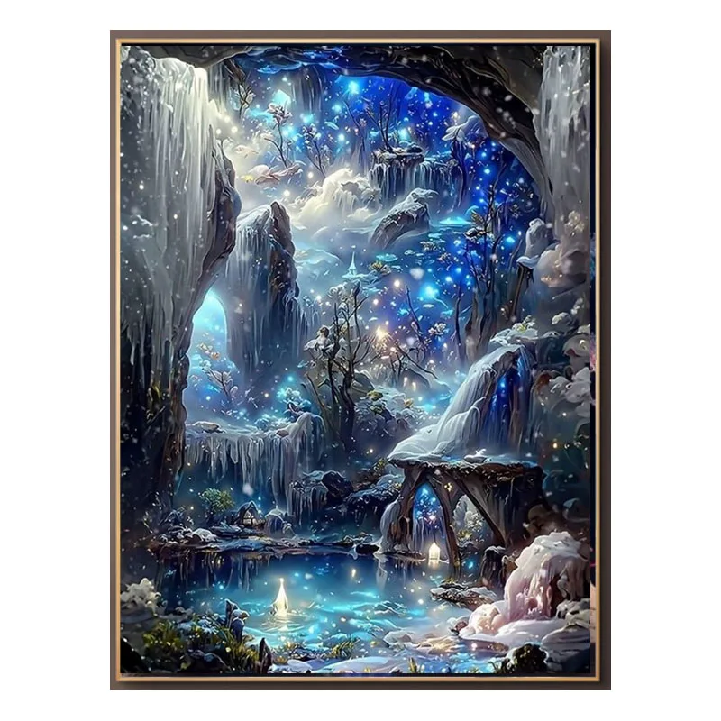 5D полная алмазная живопись пейзаж круглая дрель мозаика фэнтезийные картины для интерьера 30x40 см
5D полная алмазная живопись пейзаж круглая дрель мозаика фэнтезийные картины для интерьера 30x40 см