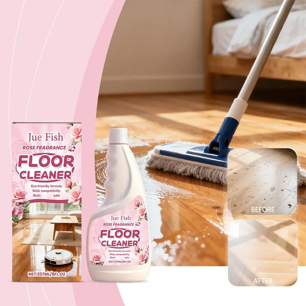 237ML Floor Cleaning Agent Tile Dirt Brighten Cleaning Floor Strong Stain Removal Wooden Floor Scratch Polishing Tile Cleaner
237ML Floor Cleaning Agent Tile Dirt Brighten Cleaning Floor Strong Stain Removal Wooden Floor Scratch Polishing Tile Cleaner