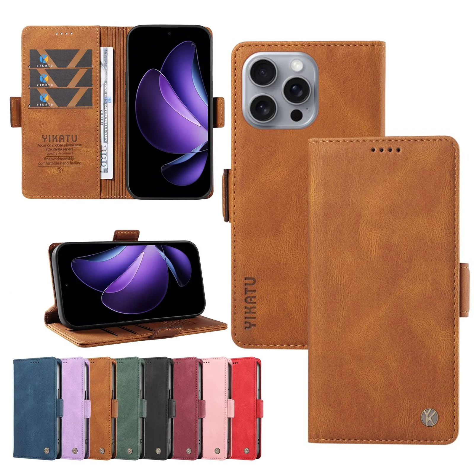 Wallet Magnetic Card Slot RFID Flip Leather Case For iPhone 16E 16 15 Pro Max 14 Plus 13 12 Mini 11 X XS XR SE2 SE3 8 7 6 2022
Wallet Magnetic Card Slot RFID Flip Leather Case For iPhone 16E 16 15 Pro Max 14 Plus 13 12 Mini 11 X XS XR SE2 SE3 8 7 6 2022