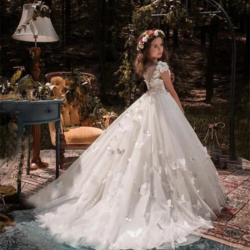 Flower Girl Dresses Tulle Beading Appliqued Pageant Dresses For Girls First Communion Dresses Kids Prom Dresses
Flower Girl Dresses Tulle Beading Appliqued Pageant Dresses For Girls First Communion Dresses Kids Prom Dresses