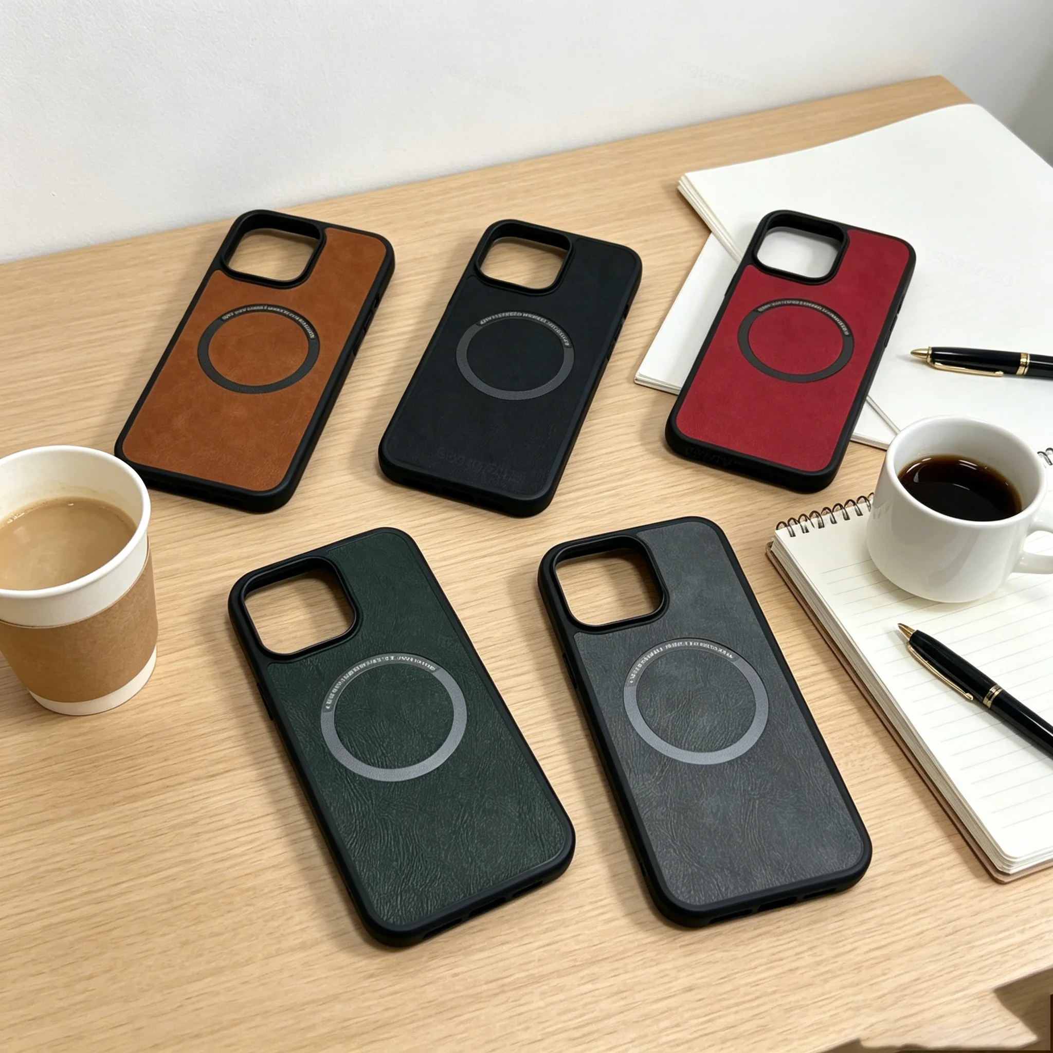 Large Opening Leather-Style 2-in-1 Magnetic Phone Case, Back Magnetic Compatible, Full Camera Protection, Shockproof & Dustproof, Precise Cutouts, Fits Multiple iPhone Models
Large Opening Leather-Style 2-in-1 Magnetic Phone Case, Back Magnetic Compatible, Full Camera Protection, Shockproof & Dustproof, Precise Cutouts, Fits Multiple iPhone Models