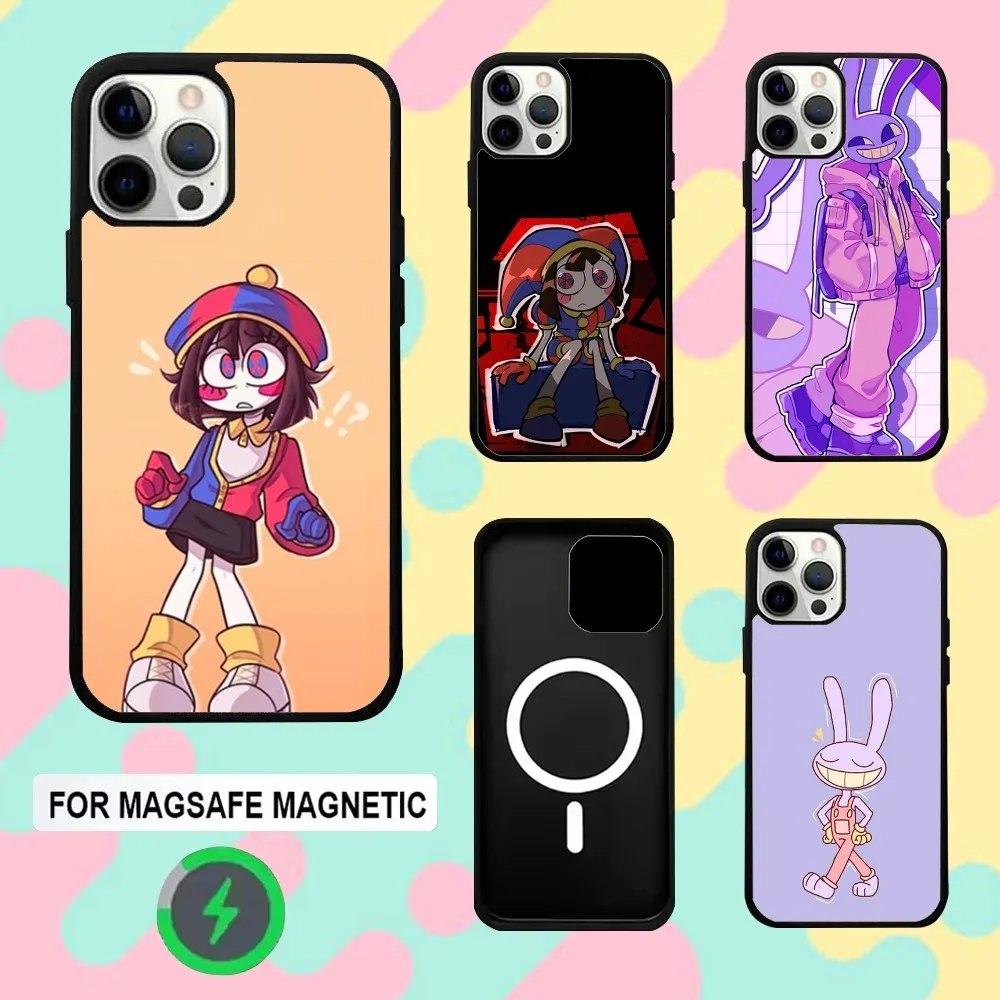 Amazing D-Digital C-Circus Phone Case For iPhone 16e,16,15,14,13,12,11,Plus,Pro,Max,Mini Magsafe Magnetic Wireless Charging
Amazing D-Digital C-Circus Phone Case For iPhone 16e,16,15,14,13,12,11,Plus,Pro,Max,Mini Magsafe Magnetic Wireless Charging