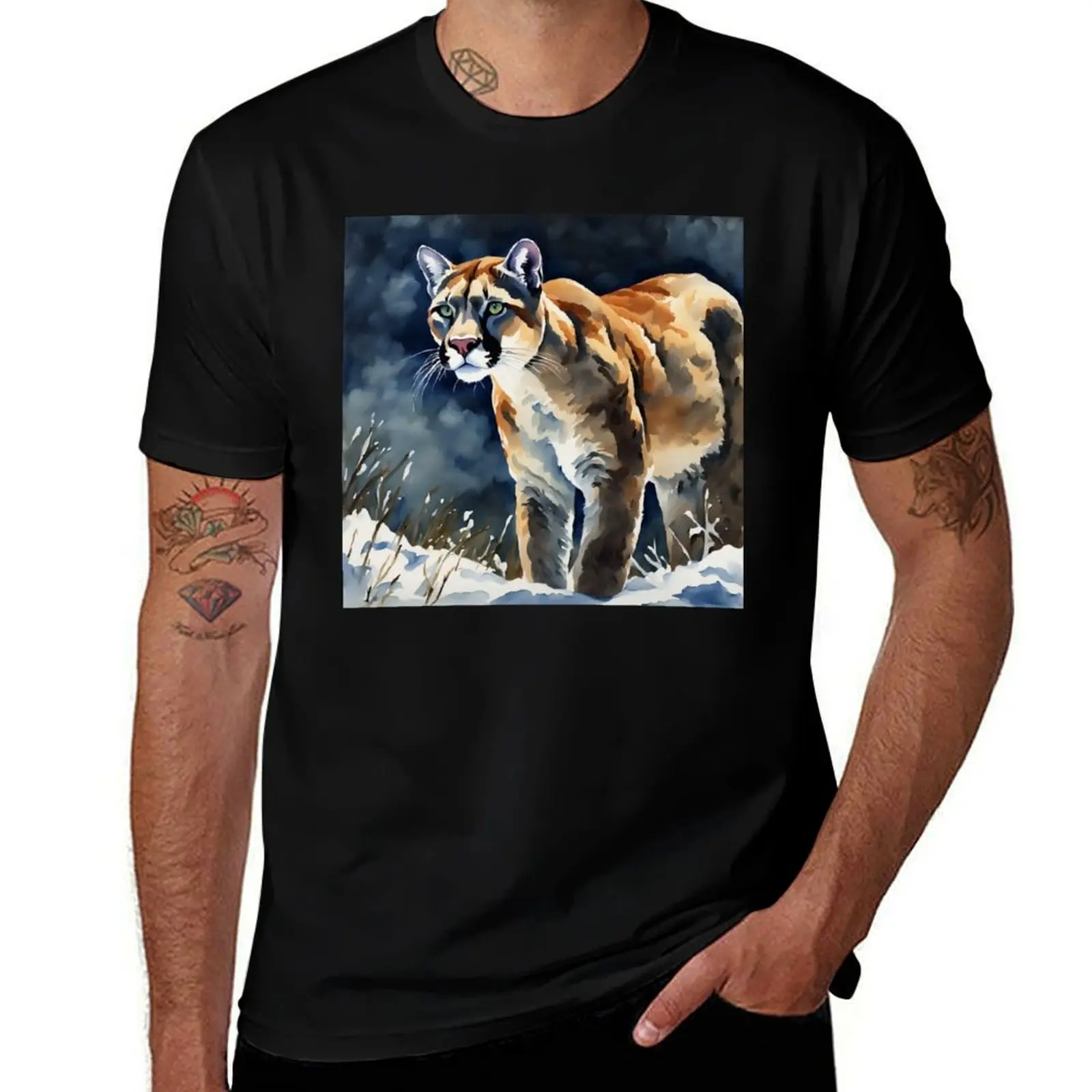 Watercolor Cougar In Snow T-Shirt anime stuff vintage anime shirt aesthetic clothes clothes mens vintage t shirts
Watercolor Cougar In Snow T-Shirt anime stuff vintage anime shirt aesthetic clothes clothes mens vintage t shirts