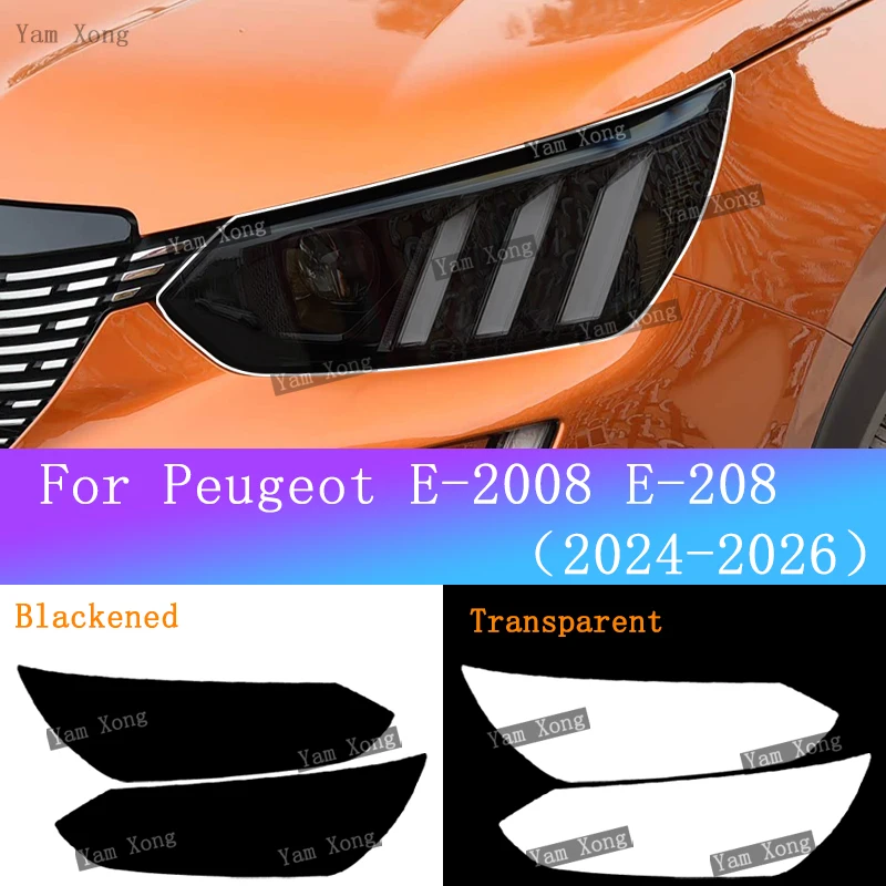 For Peugeot E-2008 E-208 Exterior Headlight TPU Transparent Protective Film Front Lamp Black Anti-Scratch Sticker BC Pillar Fil
For Peugeot E-2008 E-208 Exterior Headlight TPU Transparent Protective Film Front Lamp Black Anti-Scratch Sticker BC Pillar Fil