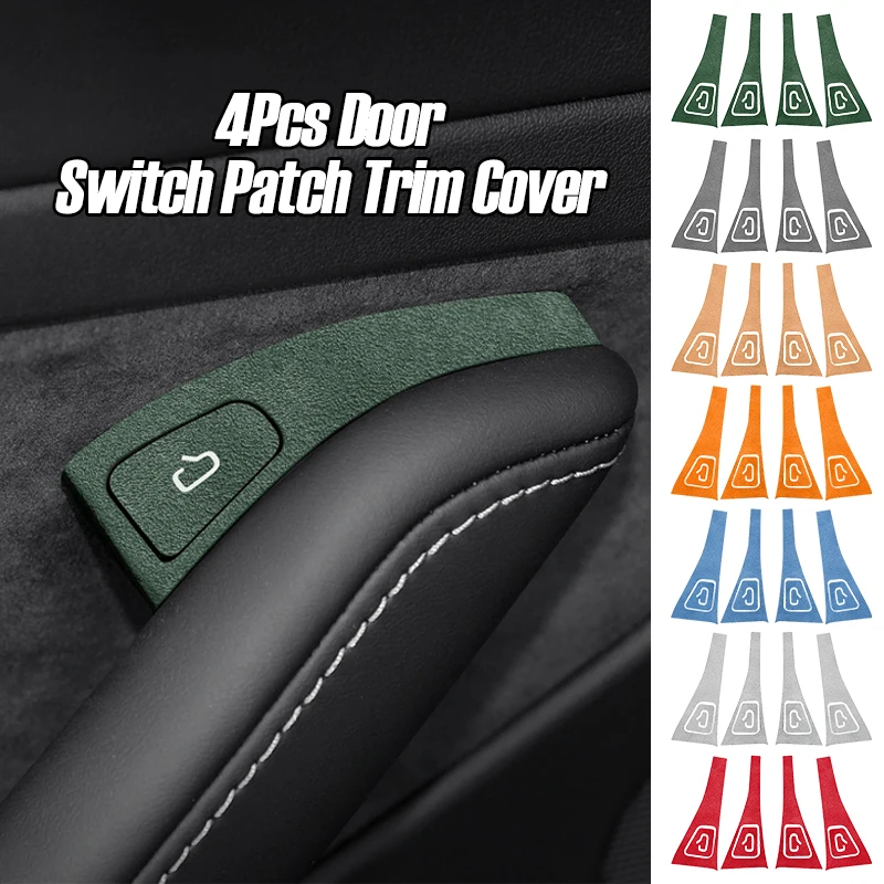 1 Set Luxurious Door Switch Patch Trim Cover for Tesla Model 3 ModelY 2019-2024 Protection Decoration Car Interior Accessories
1 Set Luxurious Door Switch Patch Trim Cover for Tesla Model 3 ModelY 2019-2024 Protection Decoration Car Interior Accessories