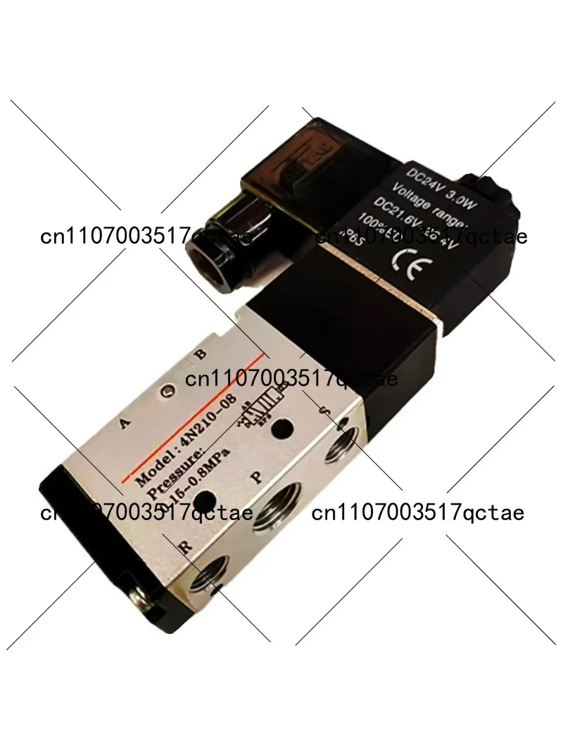 4N210-08 Two Position Five Way Solenoid Valve DC24V Pneumatic Control Valve
4N210-08 Two Position Five Way Solenoid Valve DC24V Pneumatic Control Valve