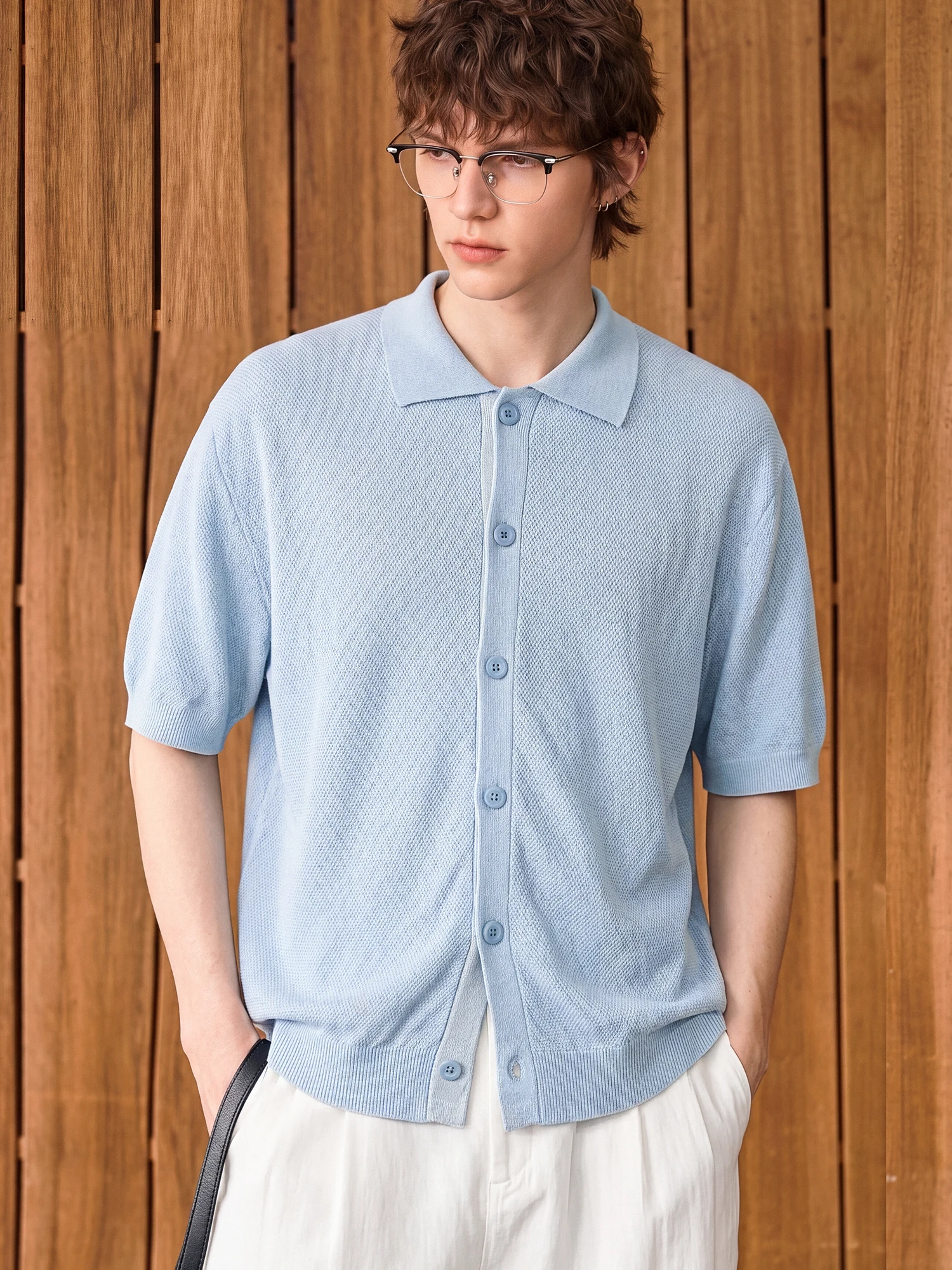 Men's Linen Lyocell Knitted Elastic Breathable Short Sleeve Open Cardigan Summer Pure Color Trendy Versatile Outerwear
Men's Linen Lyocell Knitted Elastic Breathable Short Sleeve Open Cardigan Summer Pure Color Trendy Versatile Outerwear