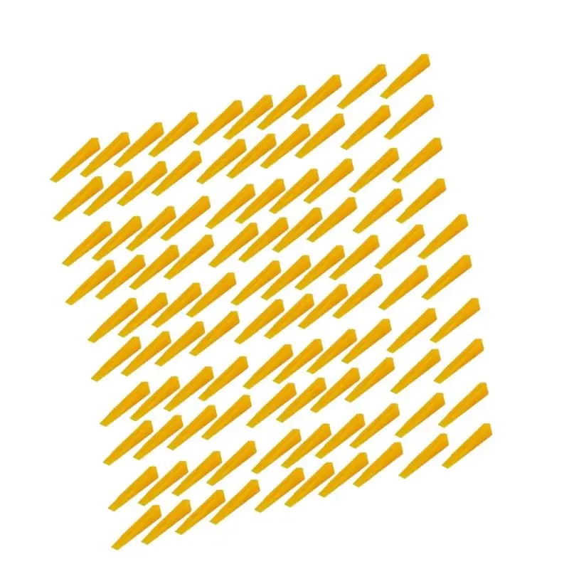 100Pcs Tile Spacers Plastic Tile Leveling System Reusable Laying Level Wedges Red Leveler Wall Flooring Tiling Tool
100Pcs Tile Spacers Plastic Tile Leveling System Reusable Laying Level Wedges Red Leveler Wall Flooring Tiling Tool
