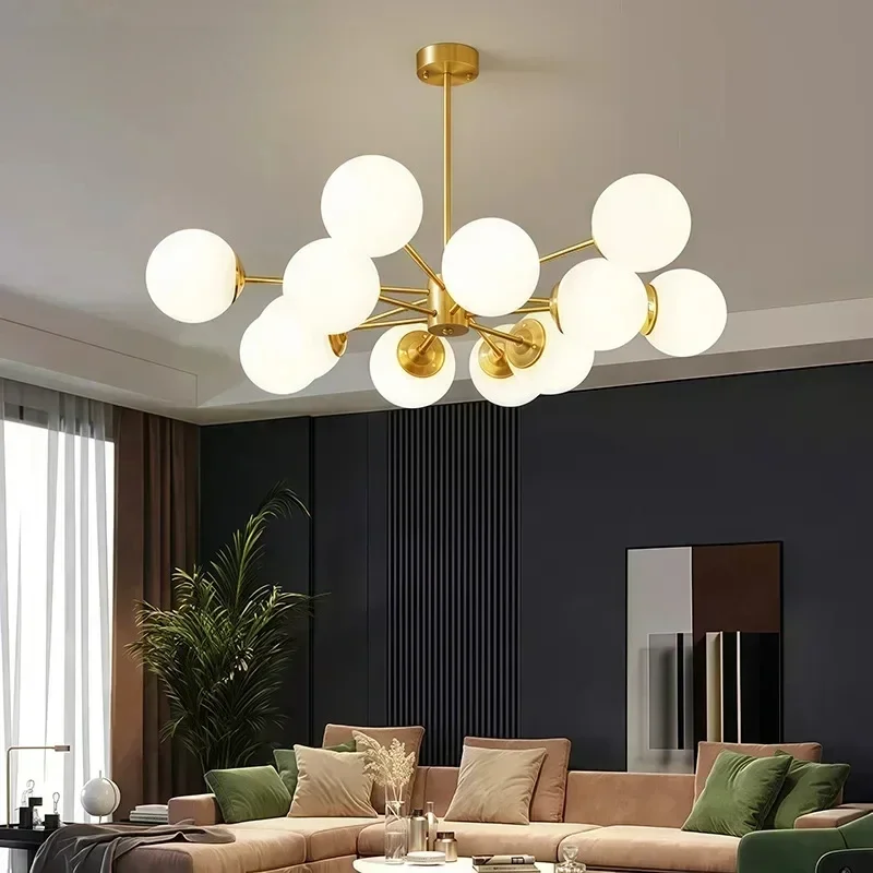 Magic Bean Pendant Light Living Room Fashion Nordic Chandelier Suitable For Bedroom Study Home Decor Lighting Fixtures
Magic Bean Pendant Light Living Room Fashion Nordic Chandelier Suitable For Bedroom Study Home Decor Lighting Fixtures