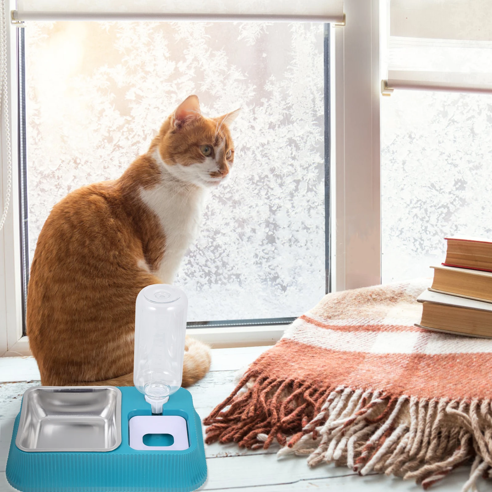 Automatic Pet Water Dispenser Bowl Detachable Dog Feeder Anti-Skid Clear Container Indoor Use Cat Dog Bowl Multi-Function For
Automatic Pet Water Dispenser Bowl Detachable Dog Feeder Anti-Skid Clear Container Indoor Use Cat Dog Bowl Multi-Function For
