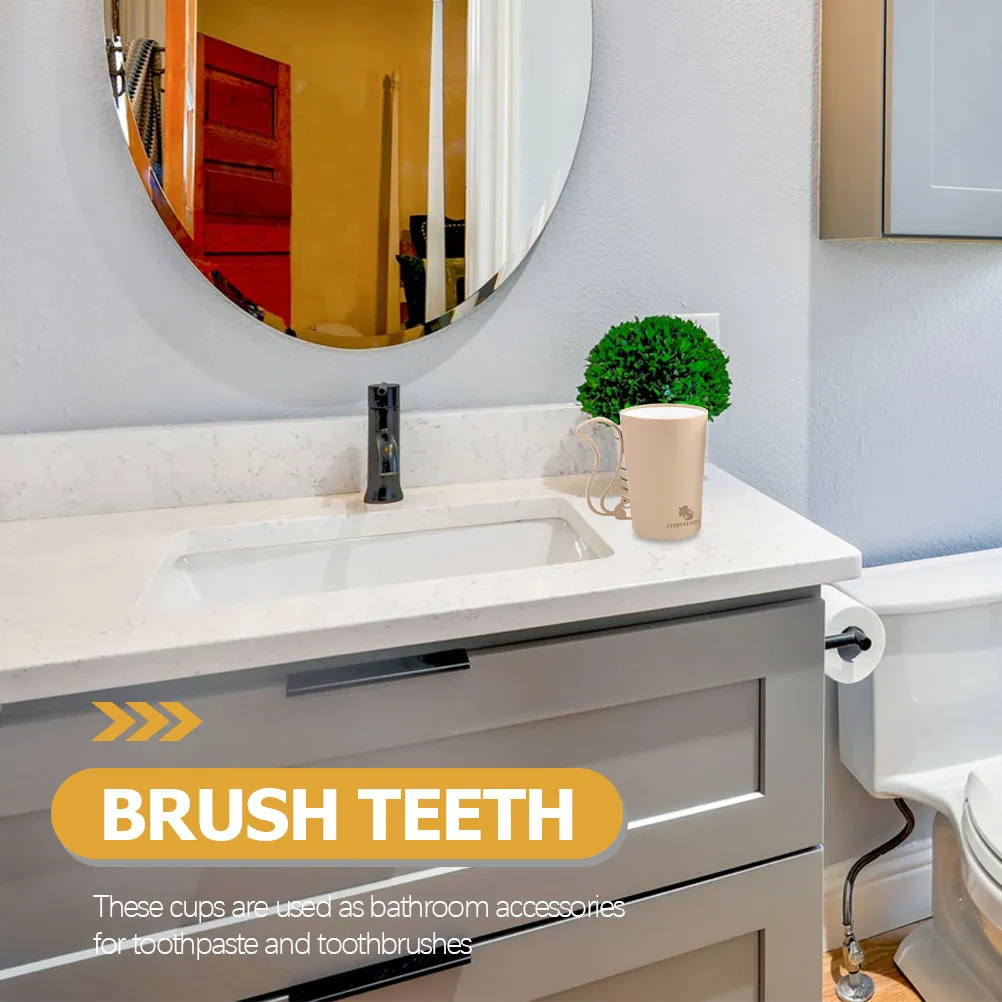2Pcs Couple Tooth Brushing Tumblers Sturdy Bathroom Cups Smooth Lip Safe Edges Toothpaste Organizers Toothbrush Holders Rinsing
2Pcs Couple Tooth Brushing Tumblers Sturdy Bathroom Cups Smooth Lip Safe Edges Toothpaste Organizers Toothbrush Holders Rinsing
