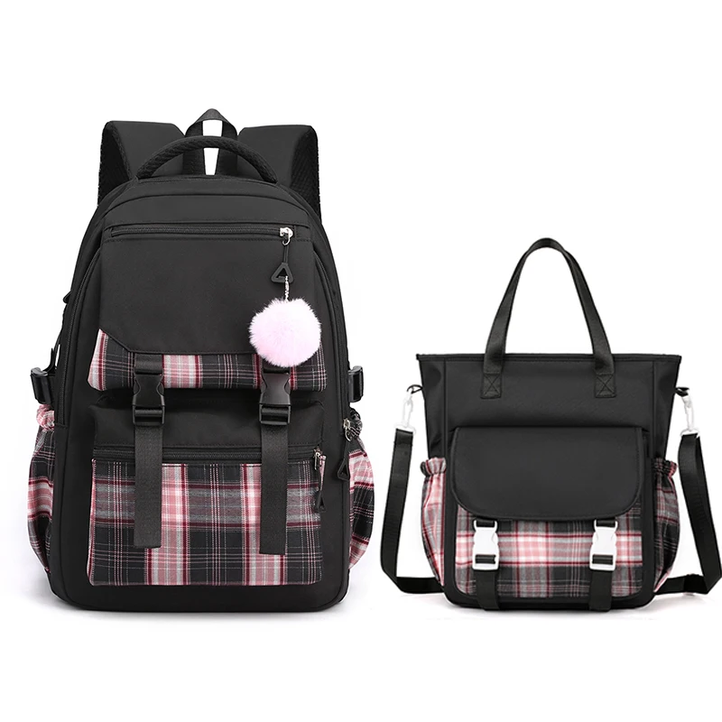 3pcs Student Backpacks Y2K Aesthetics Style Schoolbags and Crossbody Bag Teen Fashion Zipper Rucksack Women Bagpack
3pcs Student Backpacks Y2K Aesthetics Style Schoolbags and Crossbody Bag Teen Fashion Zipper Rucksack Women Bagpack