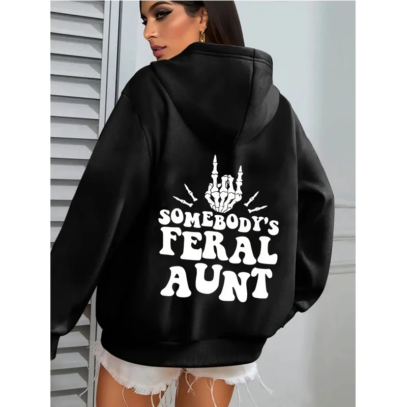 Women's Skull Hand and Slogan Print Long Sleeve Hooded Graphic Drawstring Sweatshirts with Kangaroo Pockets Vintage Y2k Hoodies
Women's Skull Hand and Slogan Print Long Sleeve Hooded Graphic Drawstring Sweatshirts with Kangaroo Pockets Vintage Y2k Hoodies