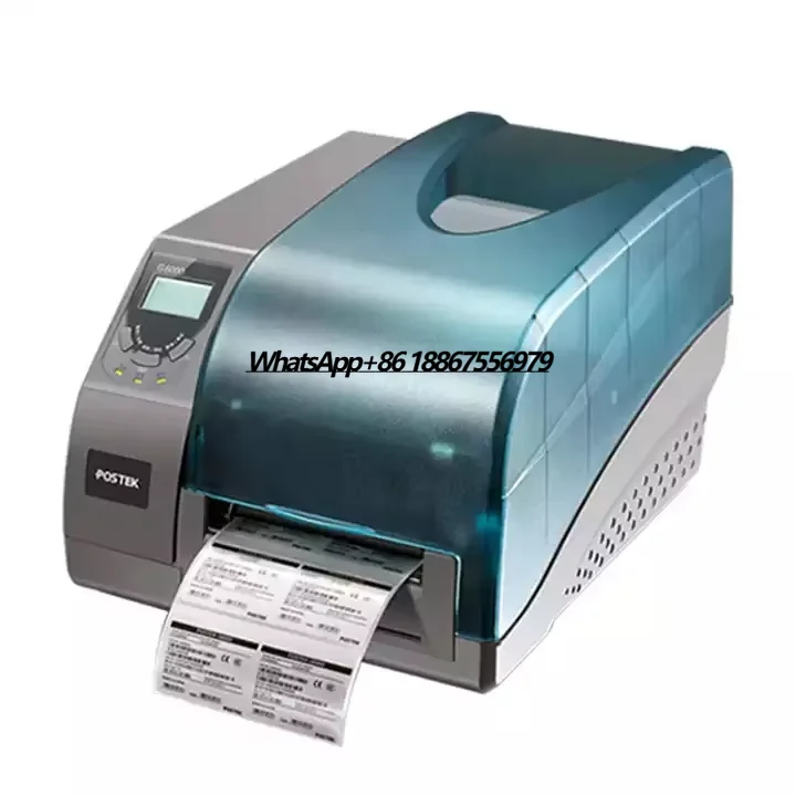 POSTEK G6000 600dpi 4ips Industrial Bluetooth/USB Wireless Thermal Transfer Barcode Label Sticker Printer
POSTEK G6000 600dpi 4ips Industrial Bluetooth/USB Wireless Thermal Transfer Barcode Label Sticker Printer